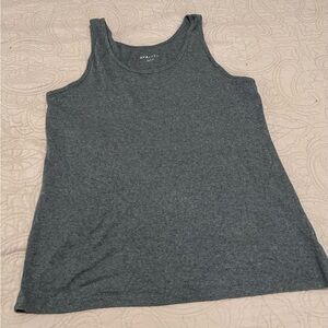 Ava & Viv Gray Relaxed Fit Tank Top